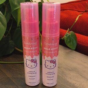 The Creme Shop + Hello Kitty Setting & Priming Spray, Bundle Of 2, NWT